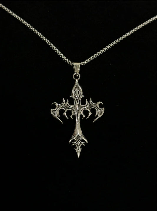 Naszyjnik z Płomiennym Krzyżem